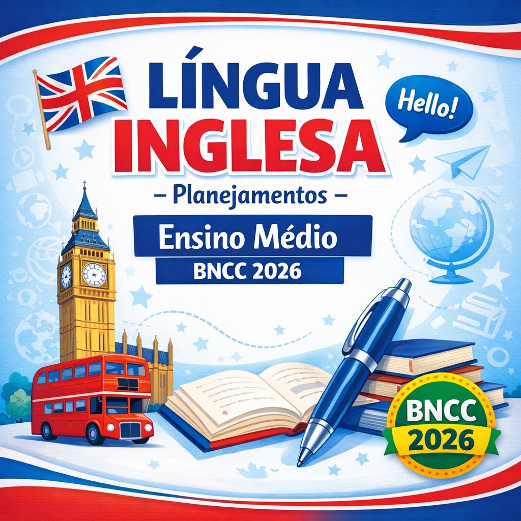 LÍNGUA INGLESA - Planejamentos - Ensino Médio - BNCC 2026